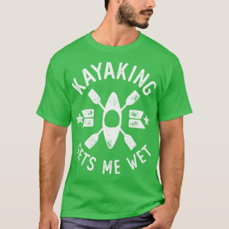 Kayaking gibt's Vintages Outdoor-Abenteuer T-Shirt