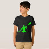 Kayaking - Grün T-Shirt (Vorne ganz)