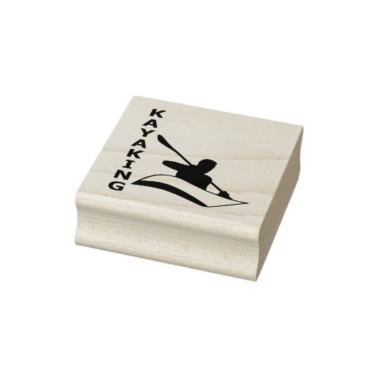 Kayaking Gummistempel (Stempel)