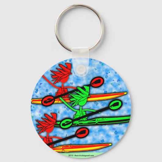 Kayaking gut für das Soul Schlüsselanhänger (Vorderseite)