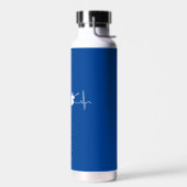 Kayaking Heartbeat Trinkflasche (Links)