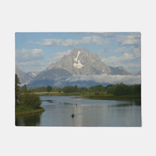 Kayaking in Grand Teton Nationalpark Fußmatte (Vorderseite)
