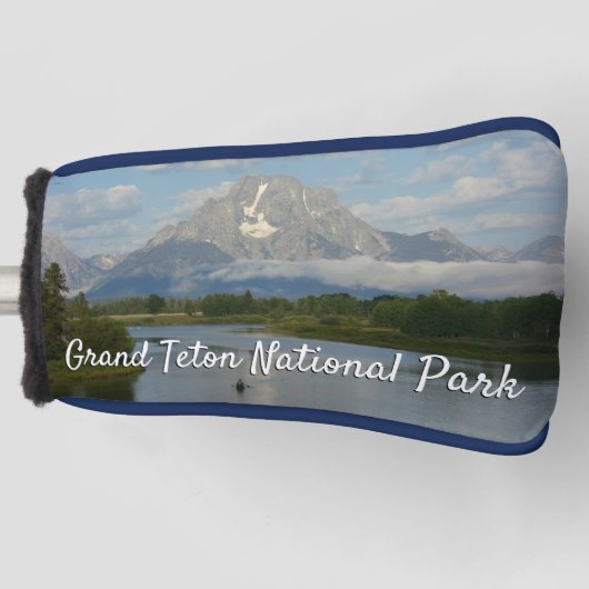 Kayaking in Grand Teton Nationalpark Golf Headcover (Vorderseite)