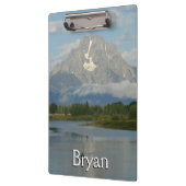 Kayaking in Grand Teton Nationalpark Klemmbrett (Links)