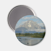 Kayaking in Grand Teton Nationalpark Magnet (Vorderseite/Rückseite)