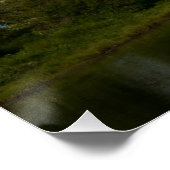 Kayaking in Grand Teton Nationalpark Poster (Ecke)