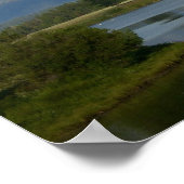 Kayaking in Grand Teton Nationalpark Poster (Ecke)