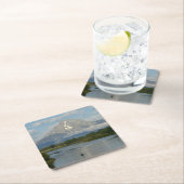 Kayaking in Grand Teton Nationalpark Rechteckiger Pappuntersetzer (Vor Ort)