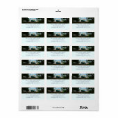 Kayaking in St. Thomas - US-Jungfrau Adressaufkleber (Vorne)