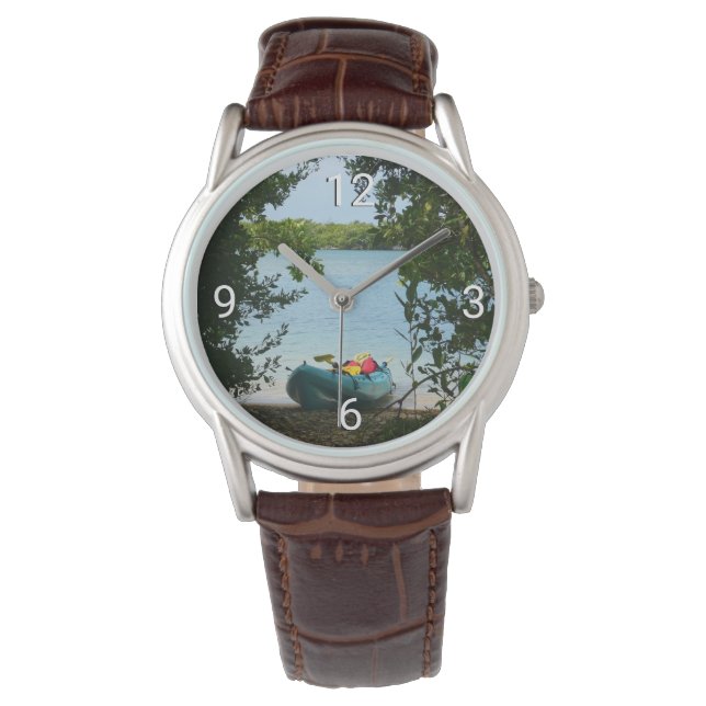 Kayaking in St. Thomas - US-Jungfrau Armbanduhr (Vorderseite)