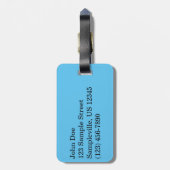 Kayaking in St. Thomas - US-Jungfrau Gepäckanhänger (Rückseite vertikal)