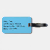 Kayaking in St. Thomas - US-Jungfrau Gepäckanhänger (Rückseite horizontal)