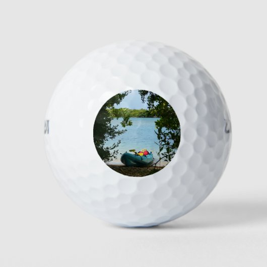 Kayaking in St. Thomas - US-Jungfrau Golfball (Vorderseite)