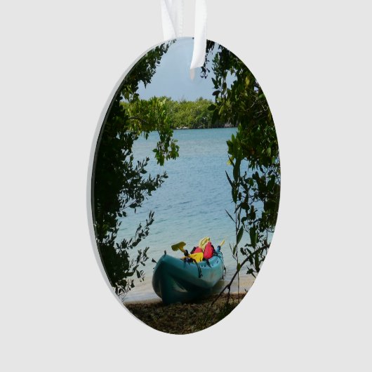 Kayaking in St. Thomas - US-Jungfrau Ornament (Vorderseite)