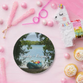 Kayaking in St. Thomas - US-Jungfrau Pappteller (Party)