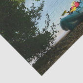 Kayaking in St. Thomas - US-Jungfrau Seidenpapier (Ausschnitt)