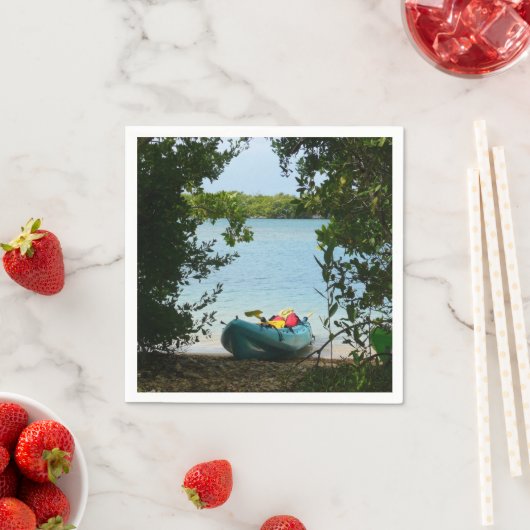 Kayaking in St. Thomas - US-Jungfrau Serviette (Beispiel)