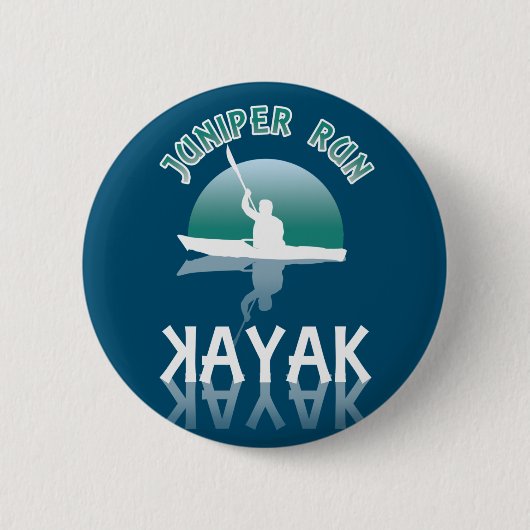 Kayaking Juniper Run - Kayak Button (Vorderseite)