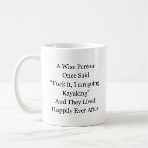 Kayaking Kaffeetasse