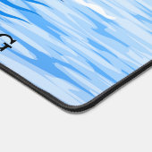 Kayaking Kanufahrer Paddelbeschriftung Schreibtischunterlage (Ecke)