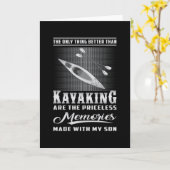 Kayaking Kayak Canoe Canoeing Paddle Funny Geschen Karte (Gelbe Blume)