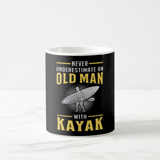 Kayaking Kayak Canoe Paddle Canoeing Funny Geschen Kaffeetasse (Mittel)