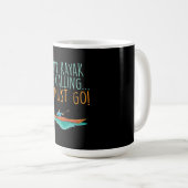 Kayaking Kayak Geschenk Kaffeetasse (VorderseiteRechts)