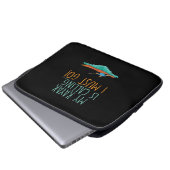 Kayaking Kayak Geschenk Laptopschutzhülle (Vorne Knopf)