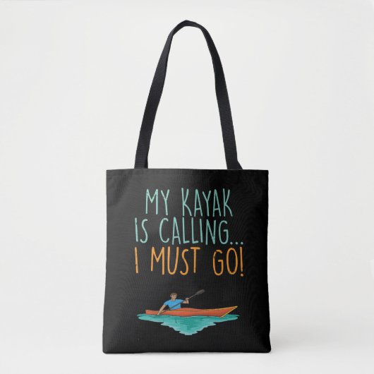 Kayaking Kayak Geschenk Tasche (Vorderseite)