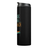 Kayaking Kayak Geschenk Thermosbecher (Nach rechts gedreht)