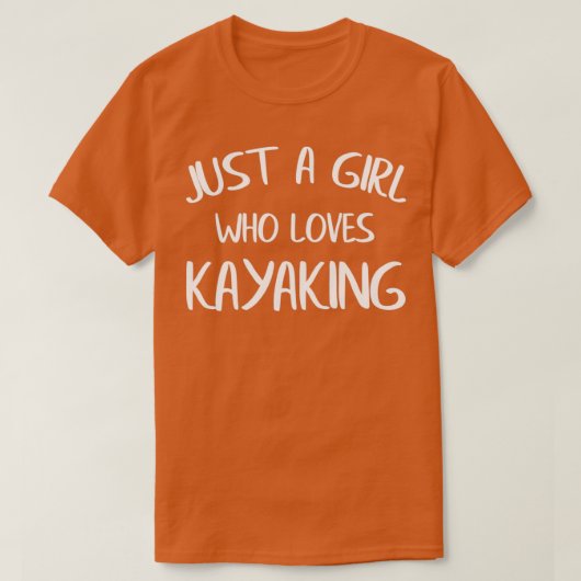 Kayaking Kayak Gift (4) T-Shirt (Design vorne)