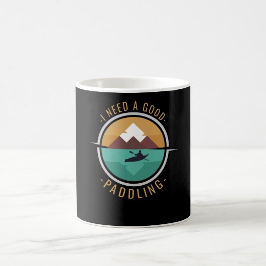 Kayaking Kayak Paddling Kaffeetasse (Mittel)