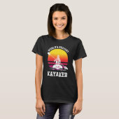Kayaking Kayaker T-Shirt (Vorne ganz)
