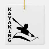 Kayaking Keramikornament (Rückseite)