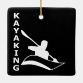 Kayaking Keramikornament (Rückseite)