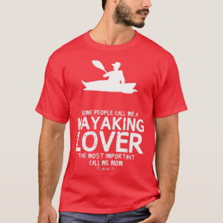 Kayaking Lover Mama Funny Design T-Shirt