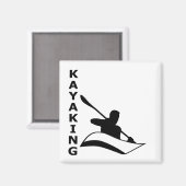 Kayaking Magnet (Vorderseite/Rückseite)
