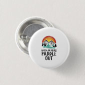 Kayaking Nature Retro Button (Vorne & Hinten)