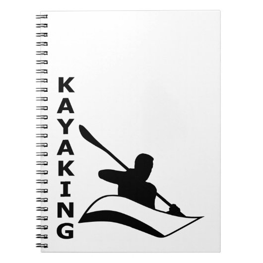 Kayaking Notizblock (Vorderseite)