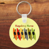 Kayaking Nurse T - Shirt und Geschenke Schlüsselanhänger (Vorderseite)
