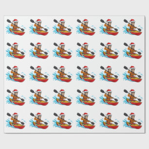 Kayaking Nussknacker Weihnachten 2026 Feiertags-Wa Geschenkpapier
