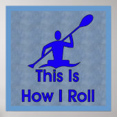 Kayaking Poster (Vorne)