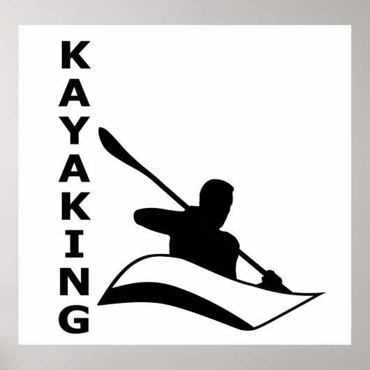 Kayaking Poster (Vorne)