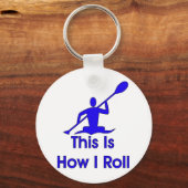 Kayaking Schlüsselanhänger (Vorderseite)