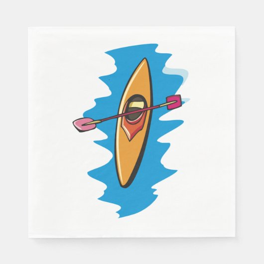 Kayaking Serviette (Vorderseite)