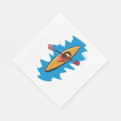 Kayaking Serviette (Ecke)