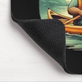 Kayaking Sloth Canoe Lover Funny Animals Vintag Mousepad (Ecke)