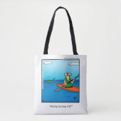 Kayaking Spaß Tote Bag Geschenk "Spectickles" Tasche (Vorderseite)