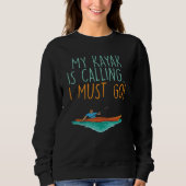 Kayaking Sweatshirt (Vorderseite)