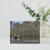 Kayaking the Suwannee River Postcard Postkarte (Stehend Vorderseite)
